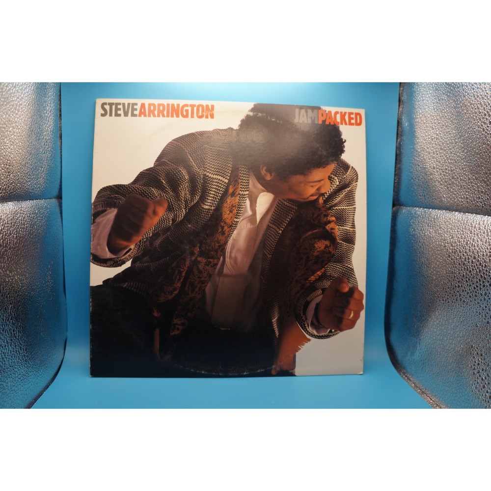 Steve Arrington Jam Packed Vinyl LP 1987 Manhattan Records MLT-46903 Funk Soul